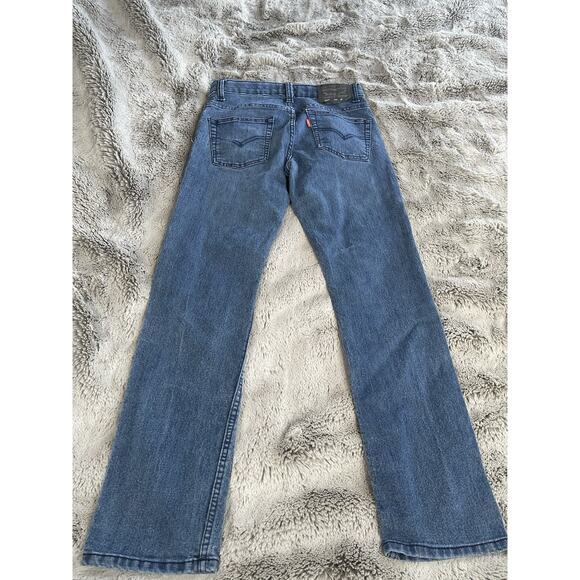 Women’s Levis 511 Denim Jeans Regular Slim Fit Blue Trousers W27 L29 Cotton - Picture 6 of 8